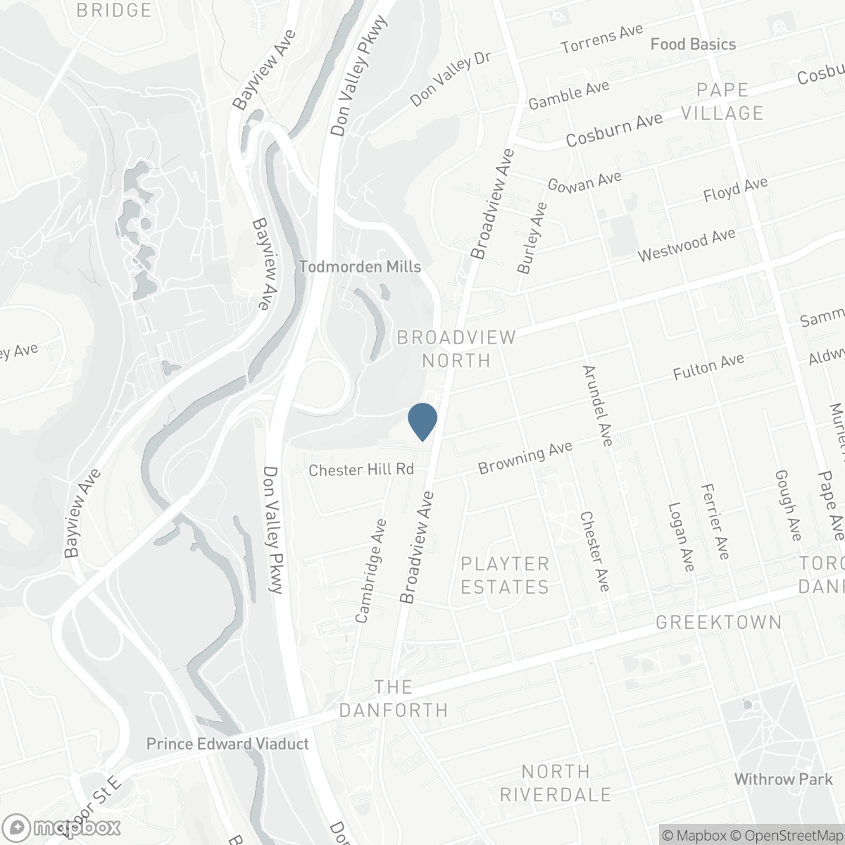 1201 - 980 BROADVIEW AVENUE, Toronto, Ontario M4K 3Y1